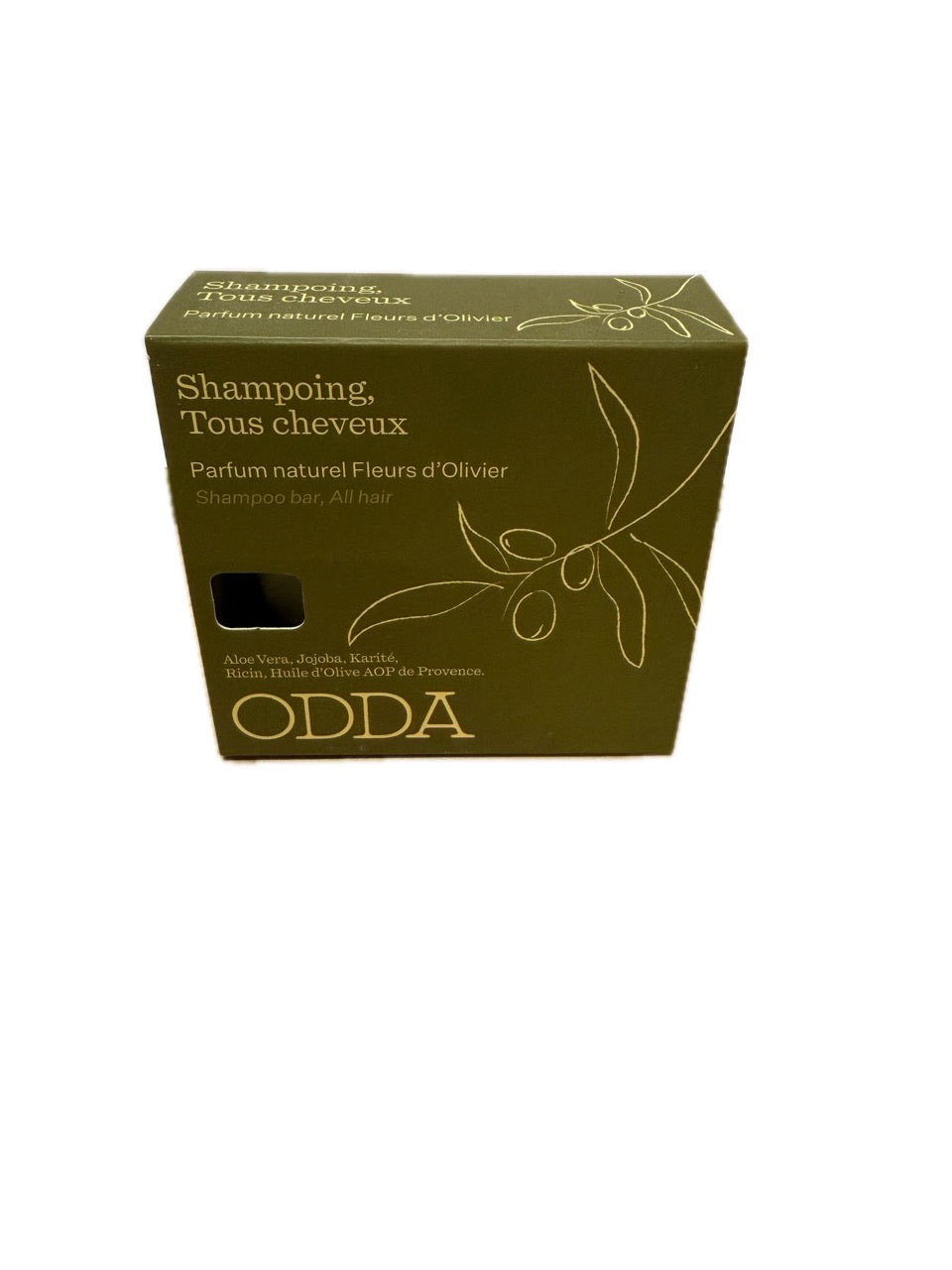 Shampoing Solide Tous Cheveux Parfumé Olivier ou Lavande