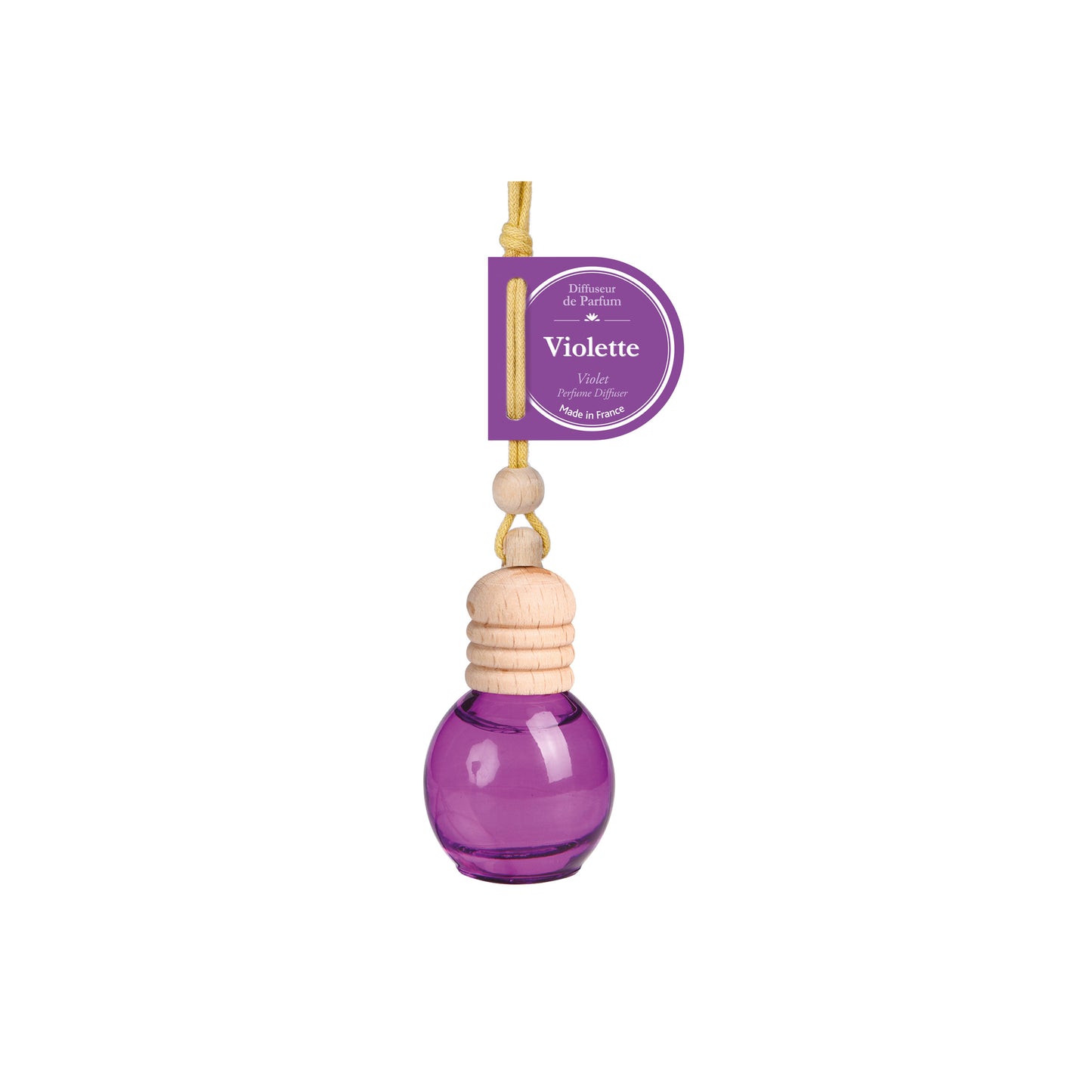 Mini diffuseur à suspendre 10ml - Violette
