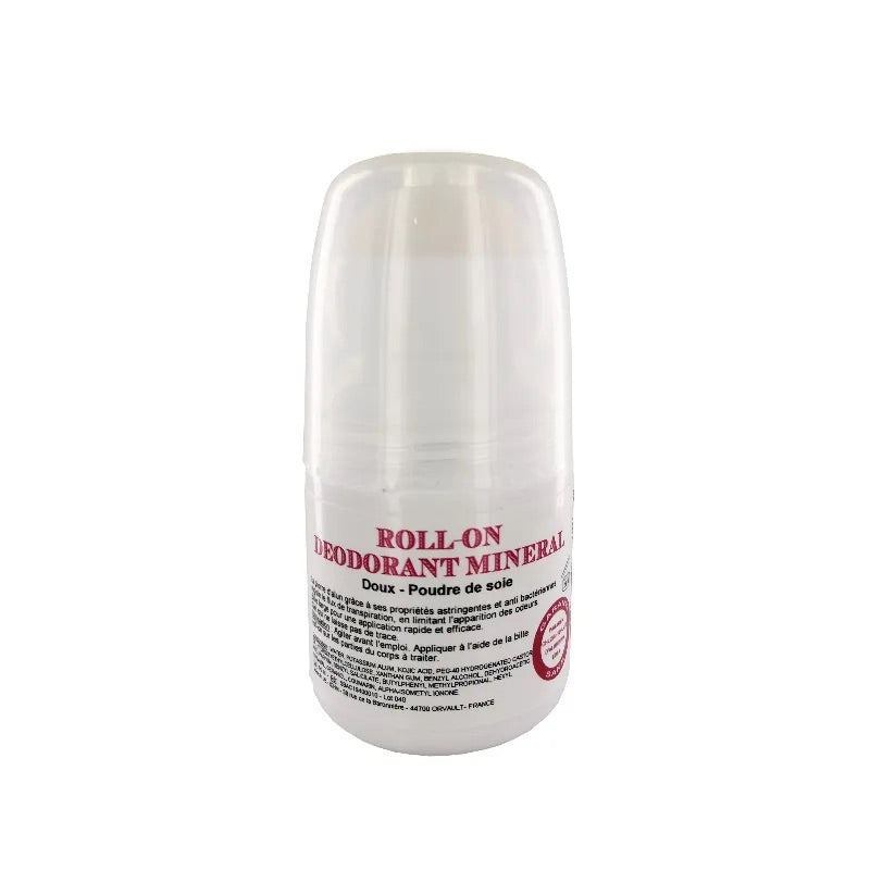 Déodorant pierre d’alun roll-on - Poudre de soie