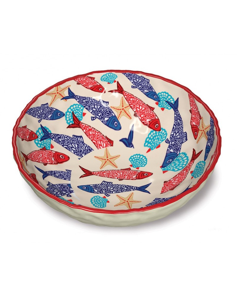 Coupelle melamine Banc de sardines