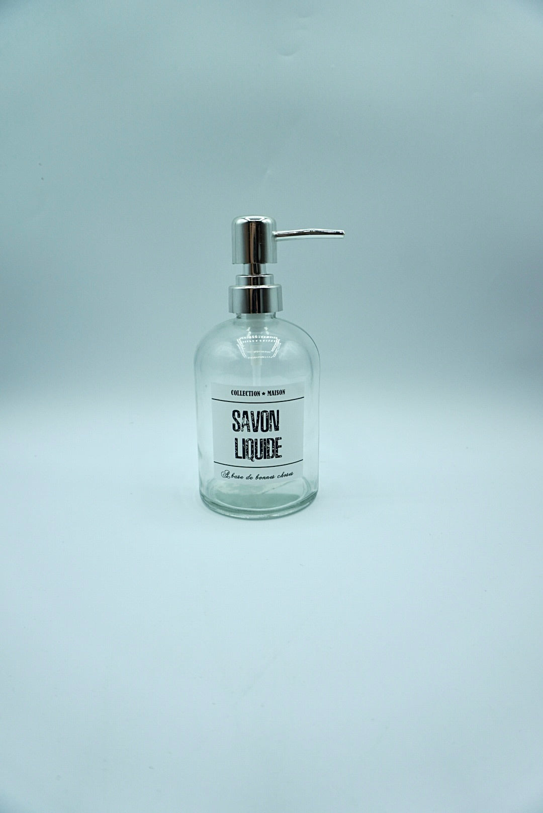 Distributeur à savon liquide - Verre transparent