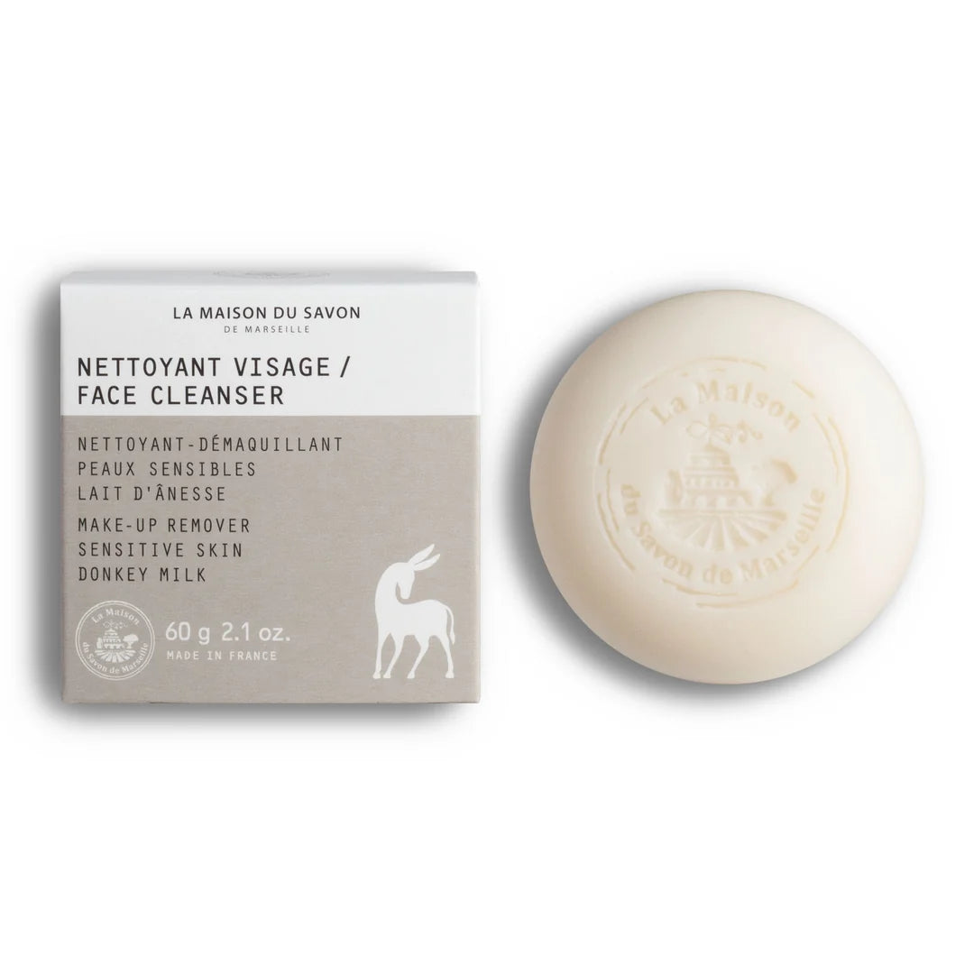 Nettoyant-Démaquillant Douceur 60g au Lait d'Ânesse