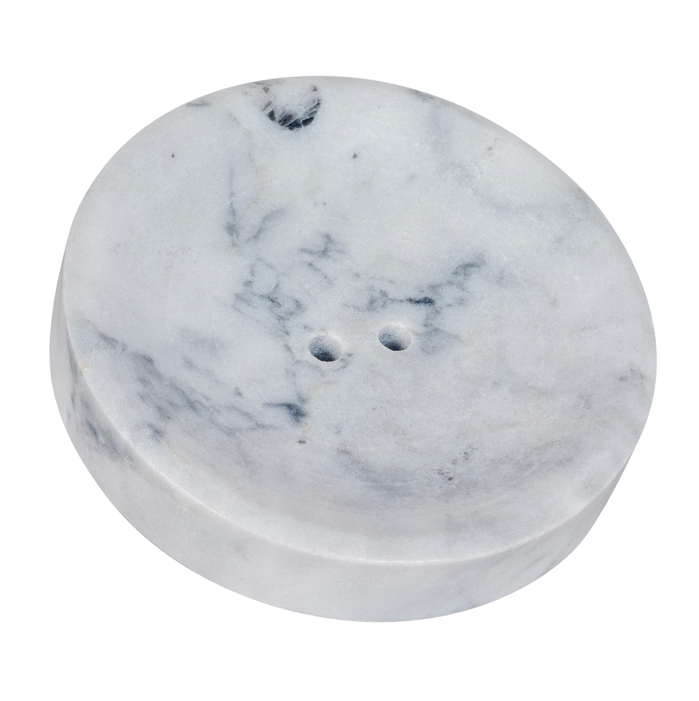 Porte savon en Marbre - Gris clair
