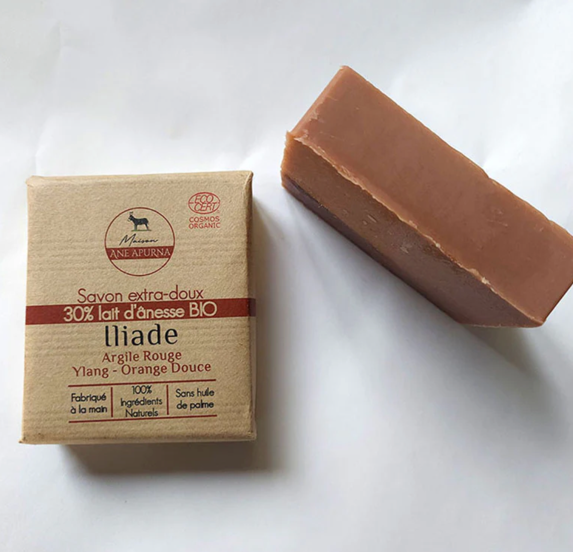 Savon à Froid - Iliade argile rouge ylang orange 100g