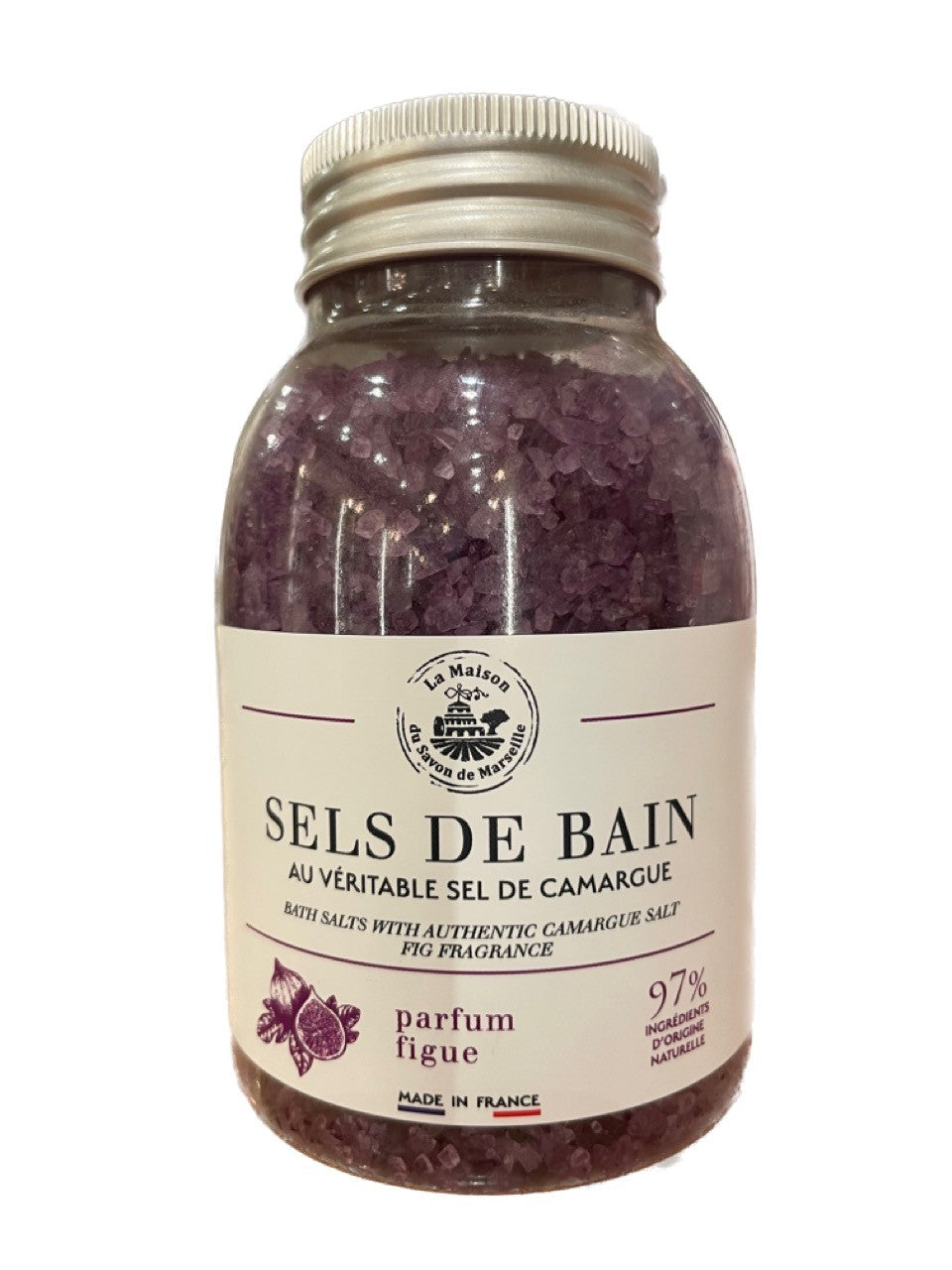 Sel de bain - Figue - Pot 300g