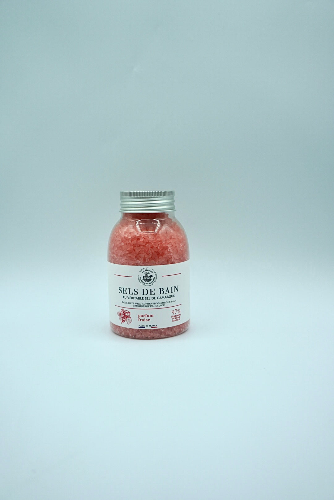 Sel de bain - Fraise - Pot 300g