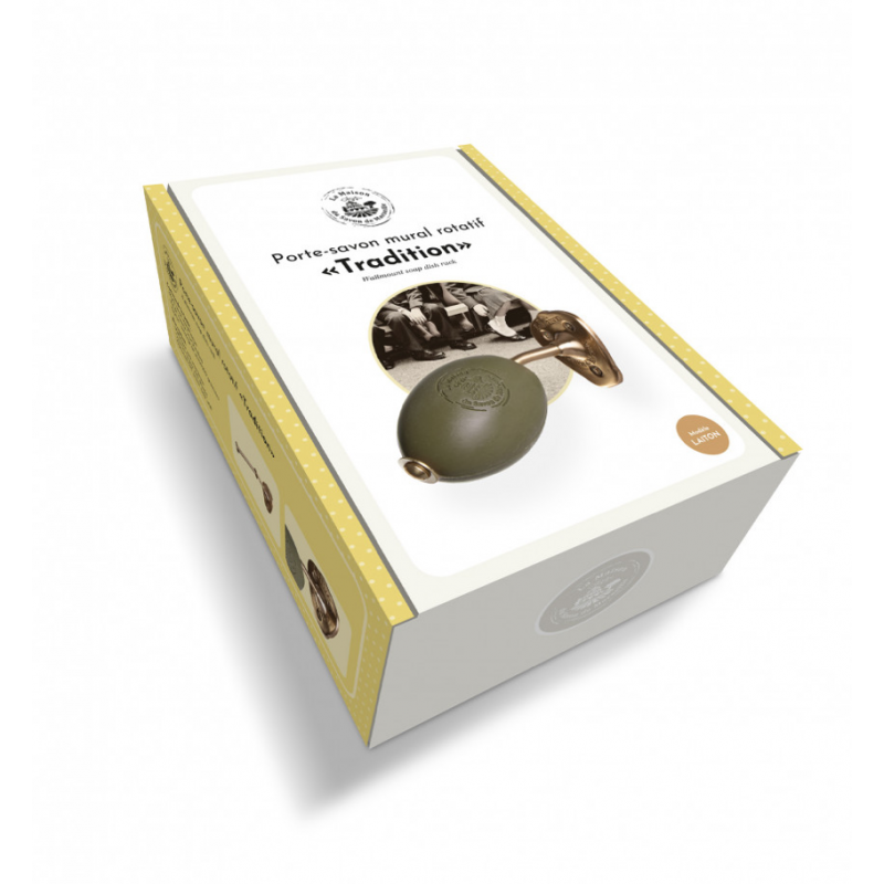 Porte Savon Mural - Laiton