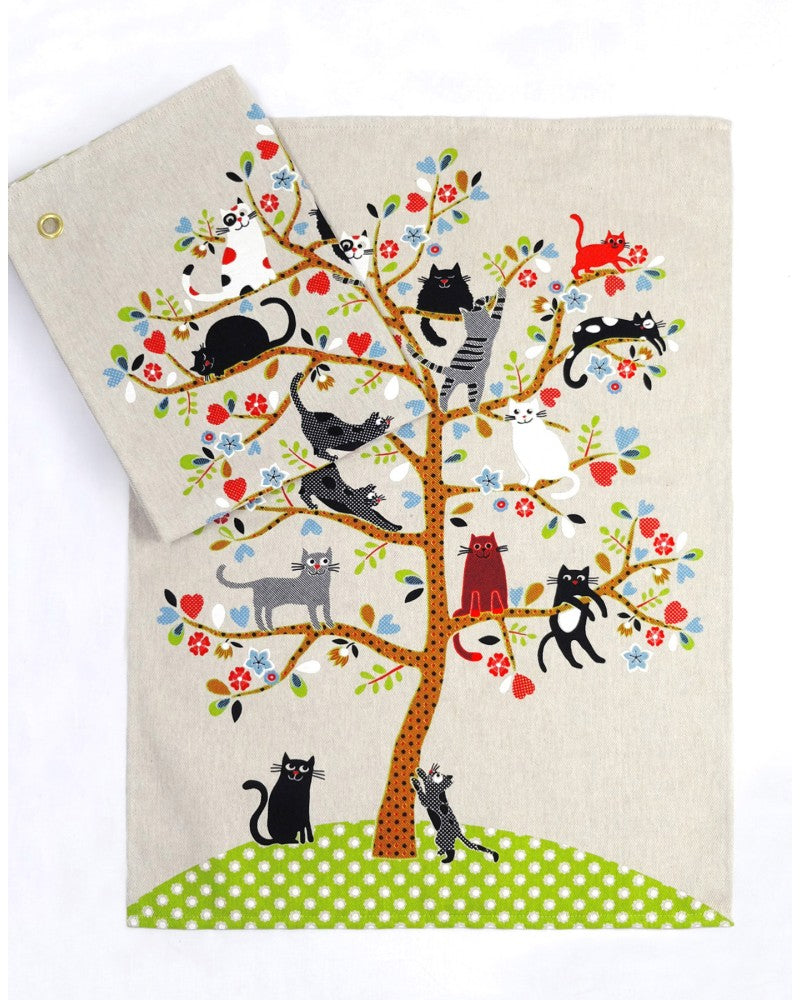 Torchon - L'ARBRE A CHATS