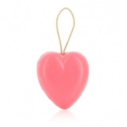 Savon coeur sur corde 90g -...