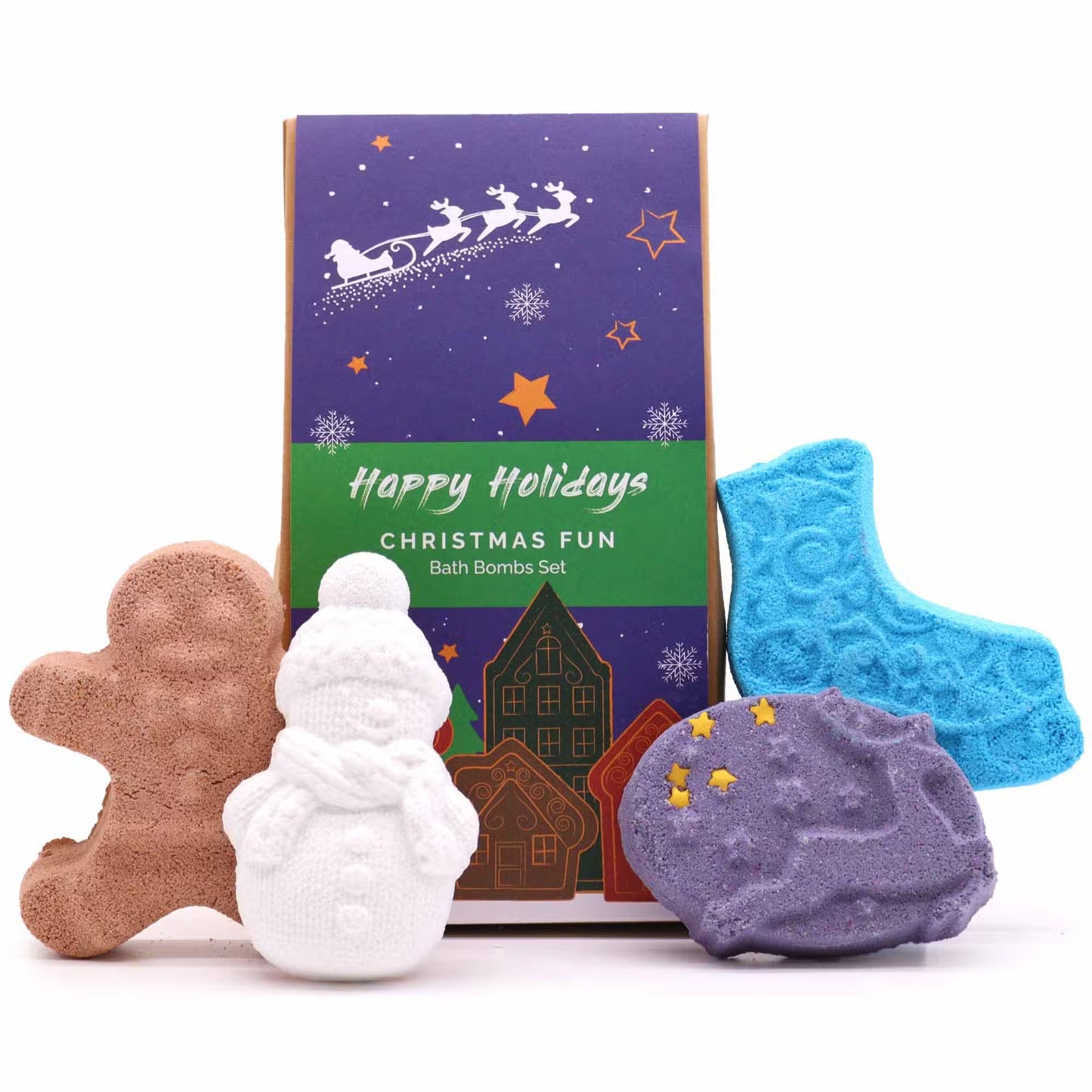Coffret 4 bombes de bain
