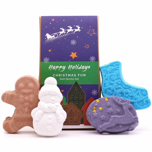 Coffret 4 bombes de bain