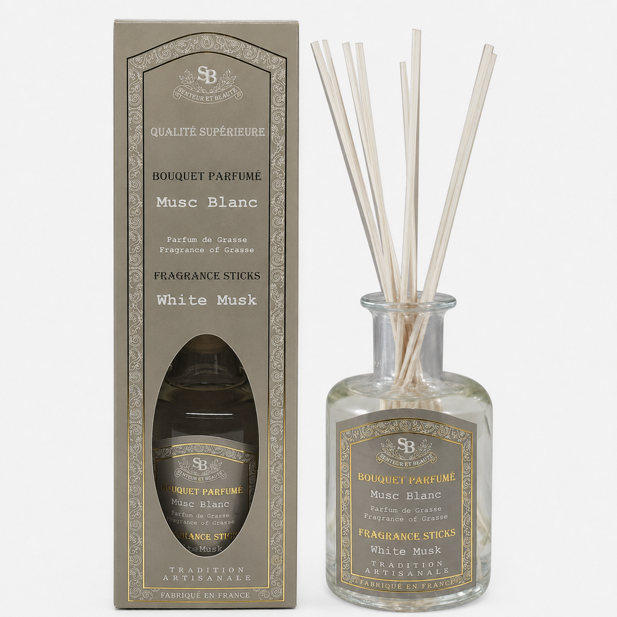 Bouquet parfumé 200ml - Musc Blanc