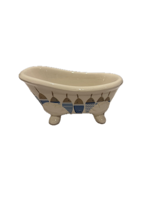 Baignoire Poissons bleus
