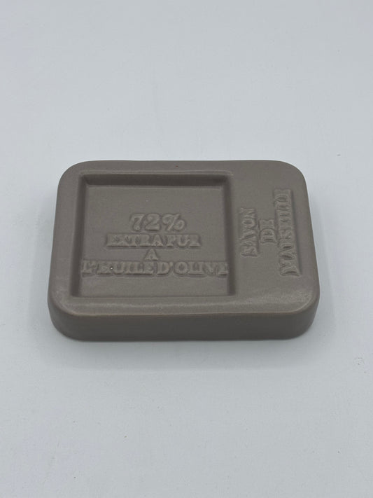 Porte savon de Marseille Taupe