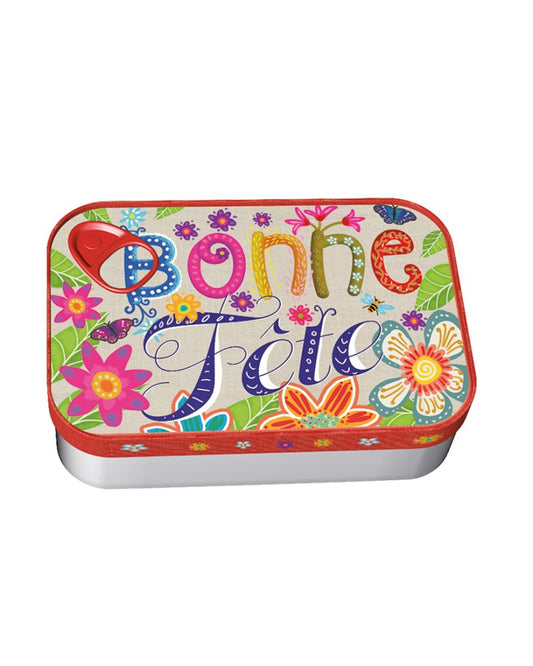 Boite en métal pour savonnettes