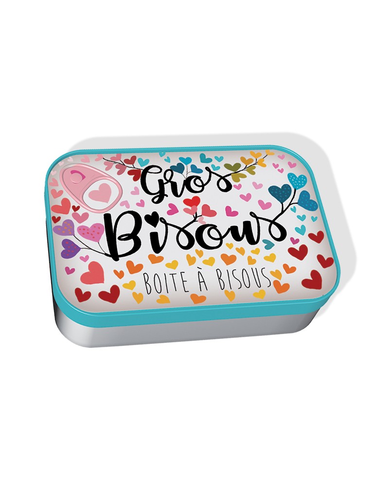 Boite en métal pour savonnettes