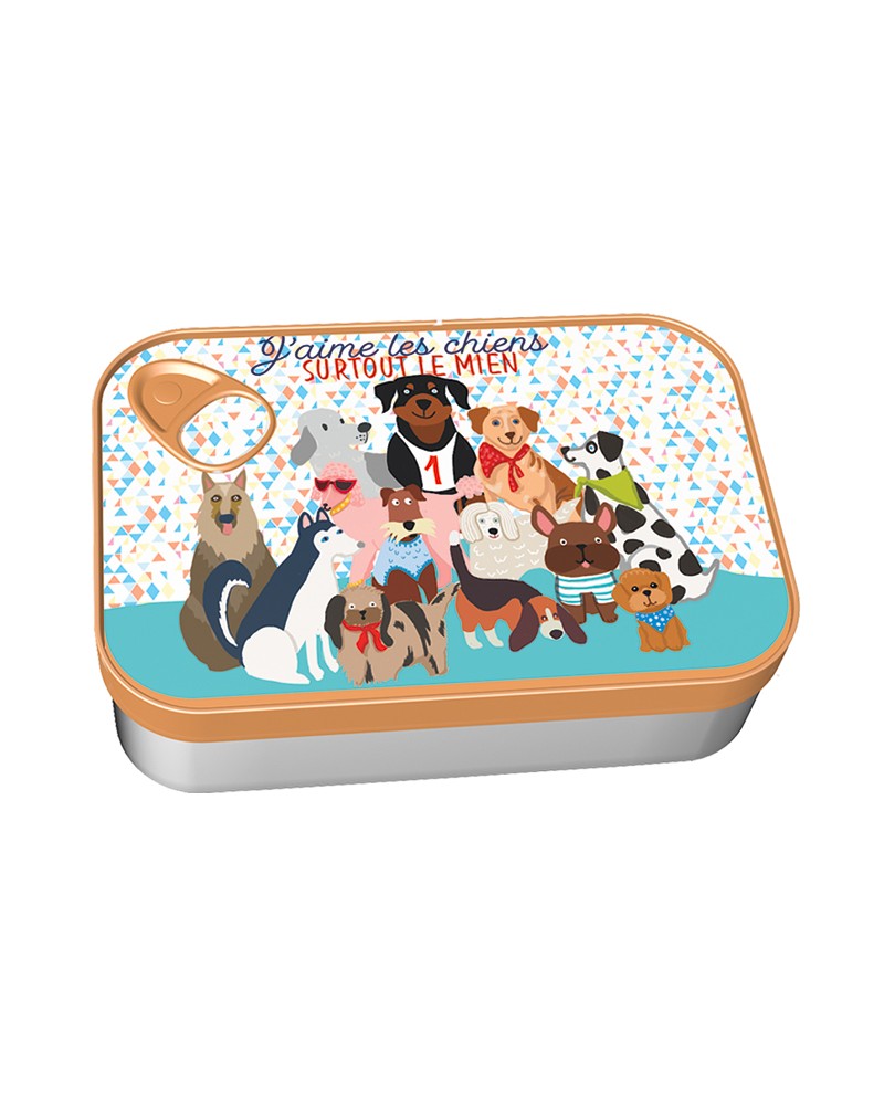 Boite en métal pour savonnettes