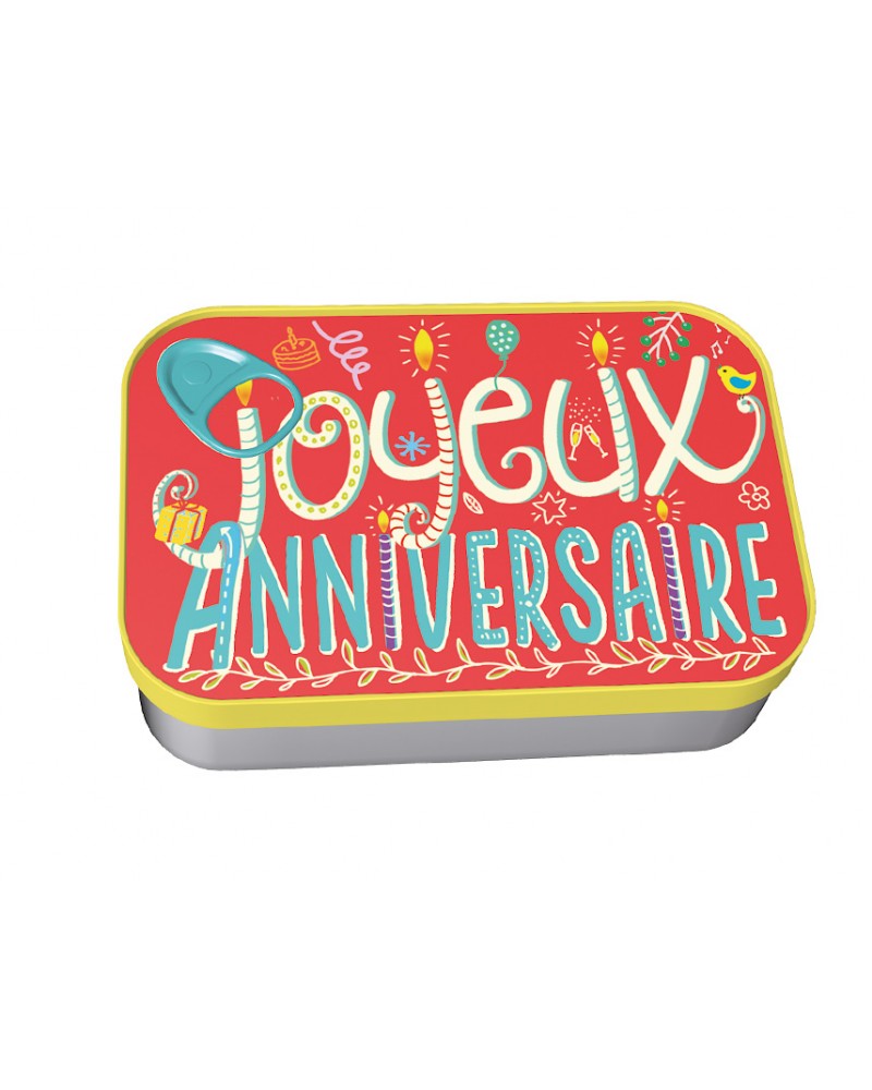 Boite en métal pour savonnettes