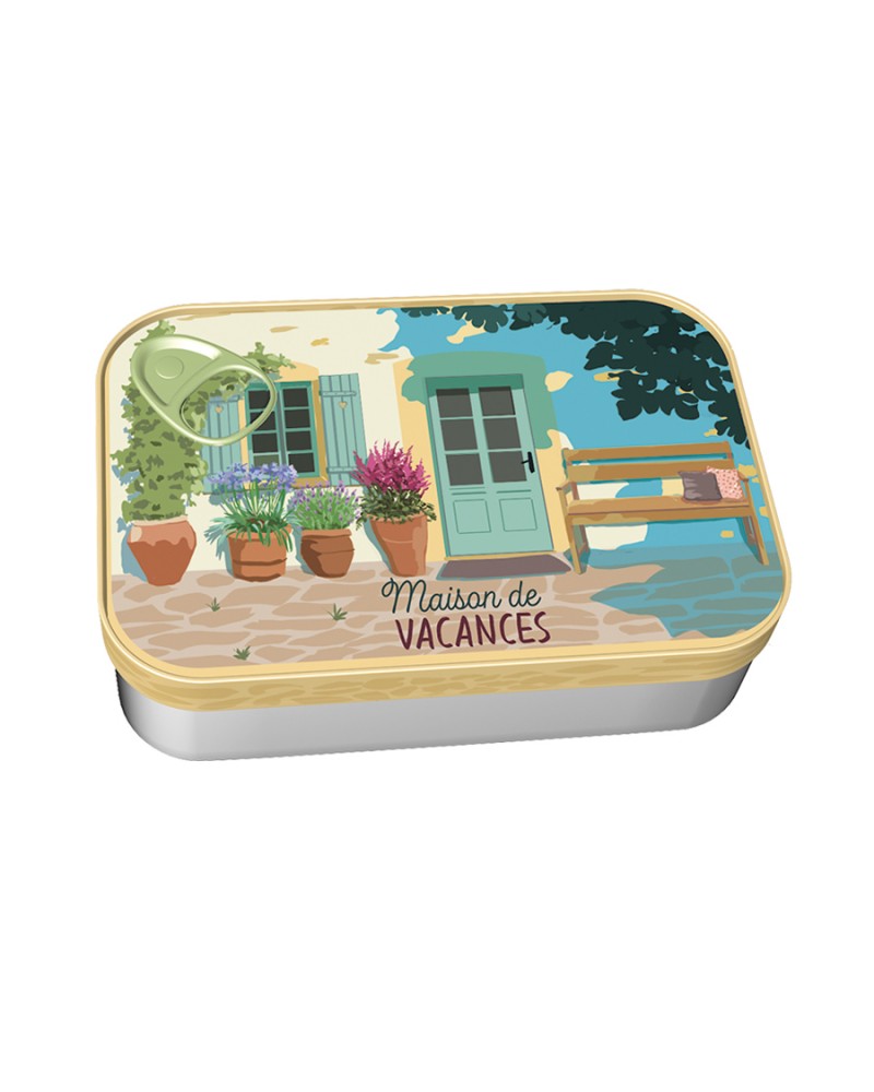 Boite en métal pour savonnettes