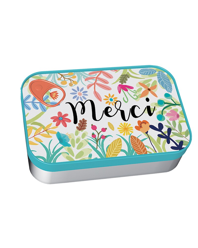 Boite en métal pour savonnettes