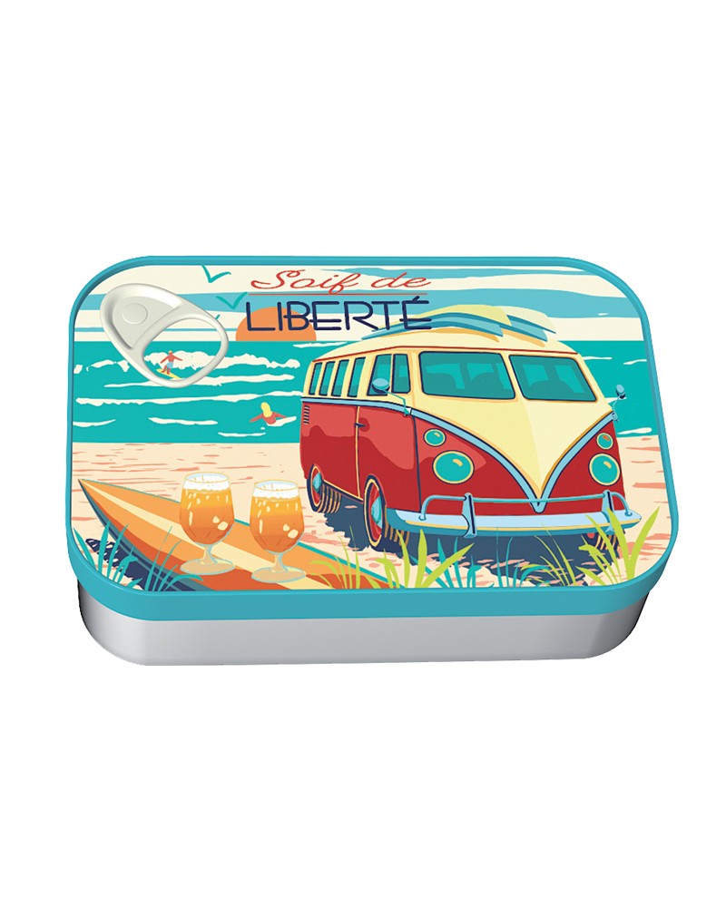 Boite en métal pour savonnettes