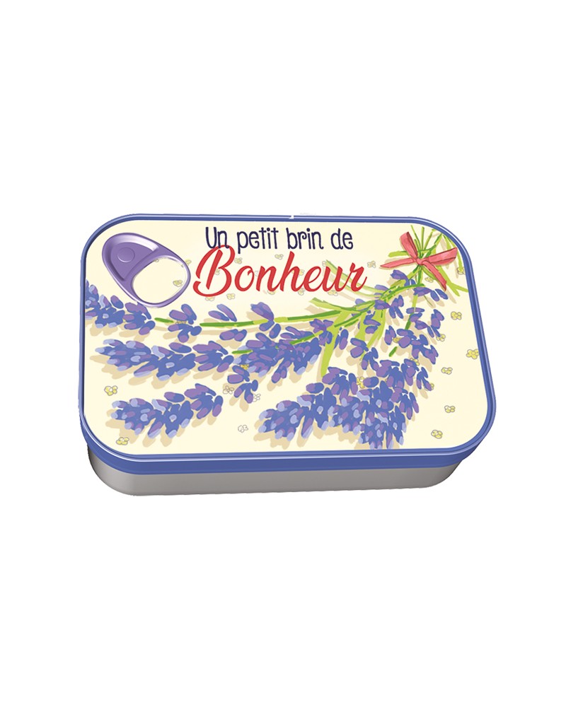 Boite en métal pour savonnettes