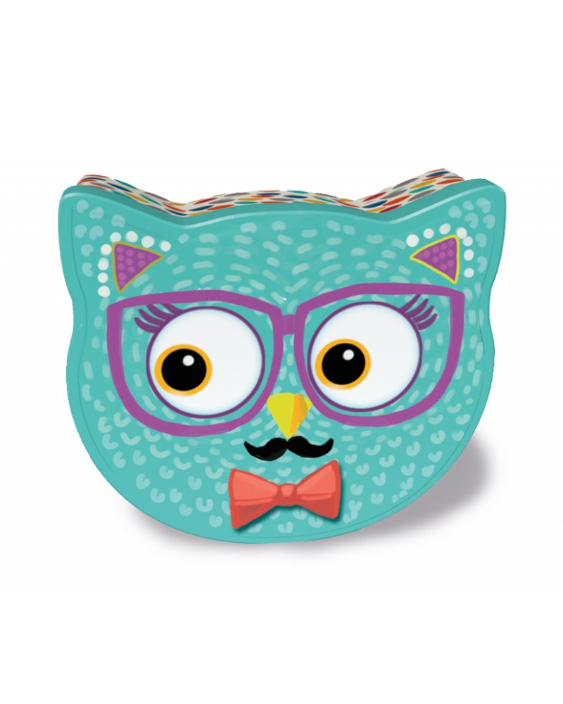 Boîte Métal Tête d'Animaux