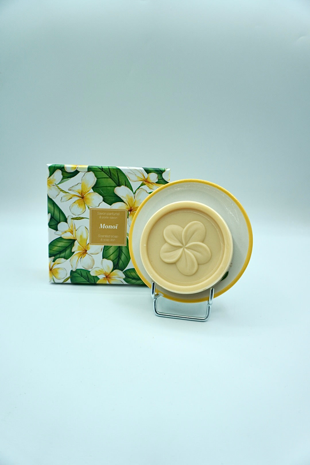 Coffret support + savon - Monoï