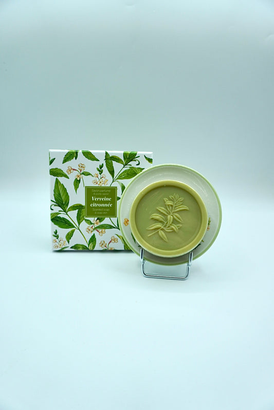 Coffret support + savon - Verveine