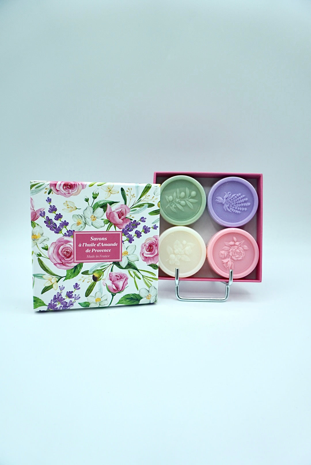 Coffret 4 savons 25g - Lavande Rose Olivier Jasmin