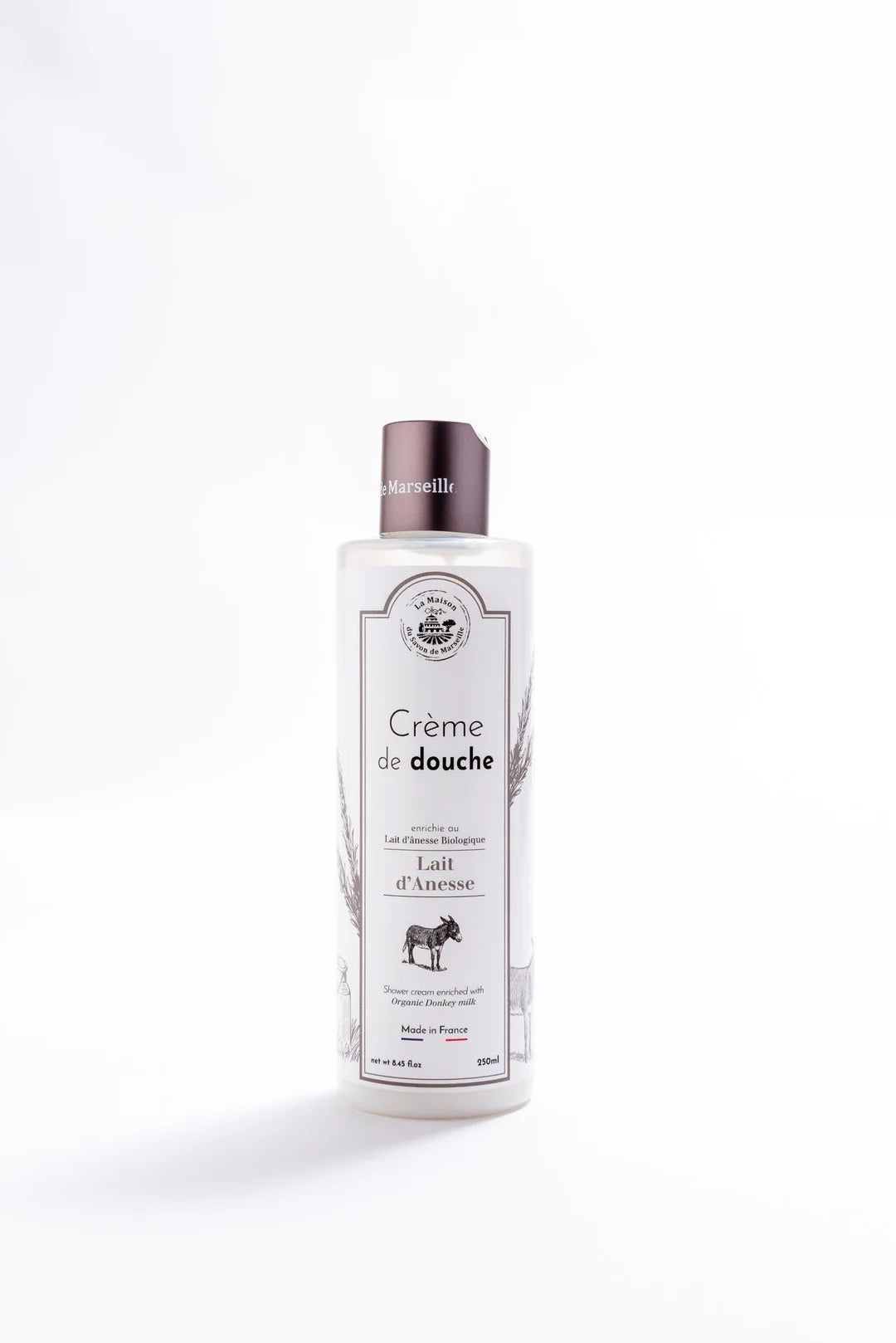 Crème de douche au lait d’ânesse 250ml