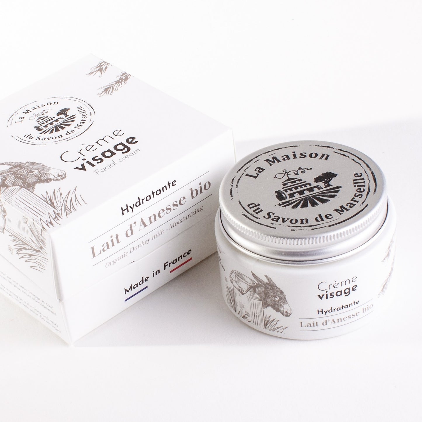 Crème visage - Lait d’Ânesse