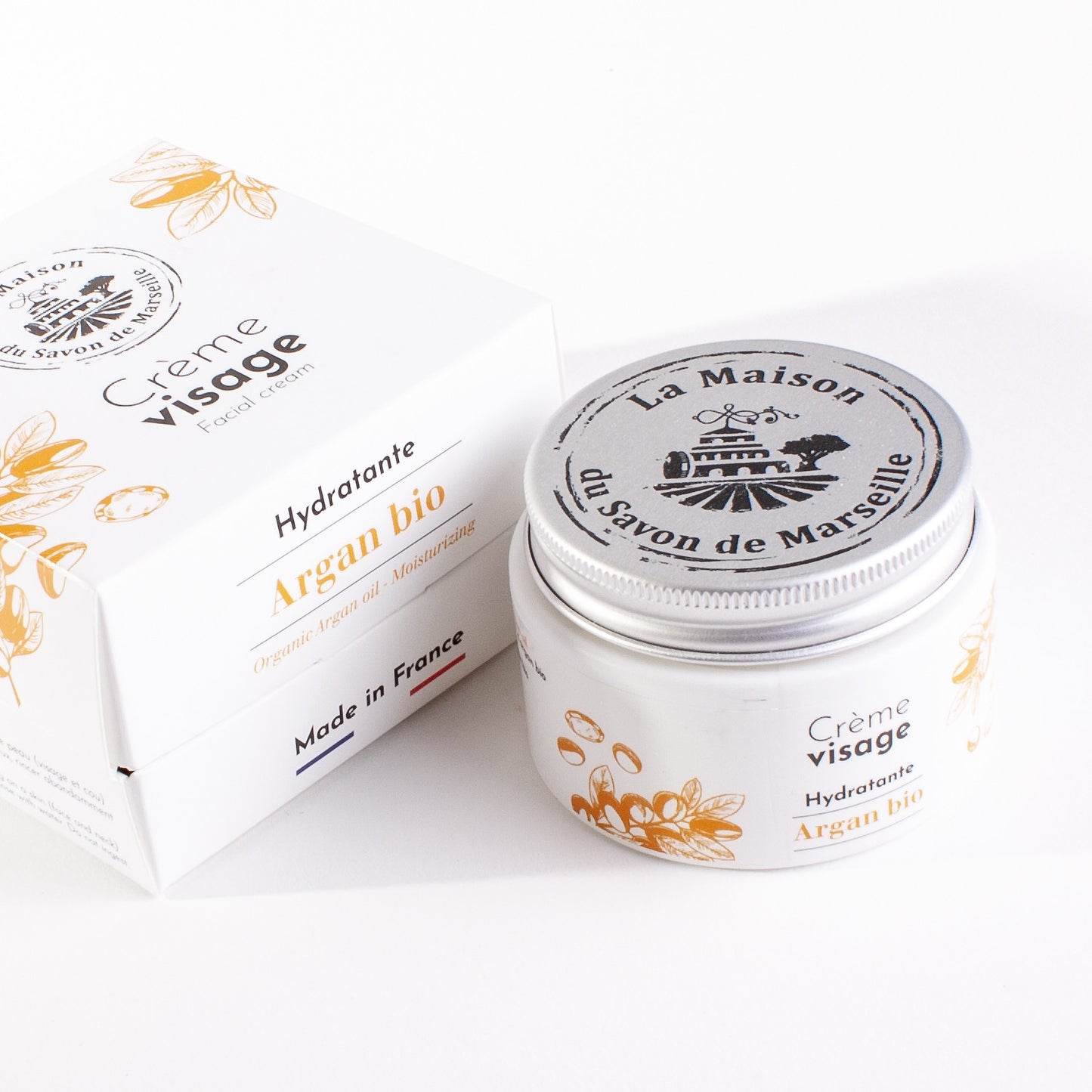 Crème visage - Huile d’Argan BIO