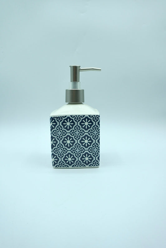 Distributeur Mosaïque bleu marine