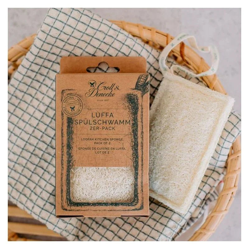 Eponge de cuisine en luffa