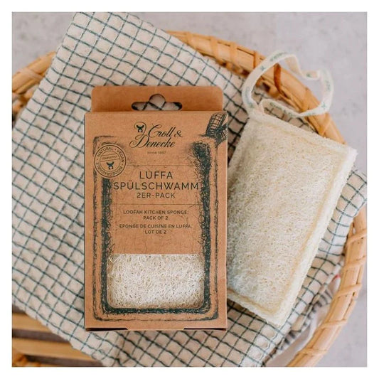 Eponge de cuisine en luffa