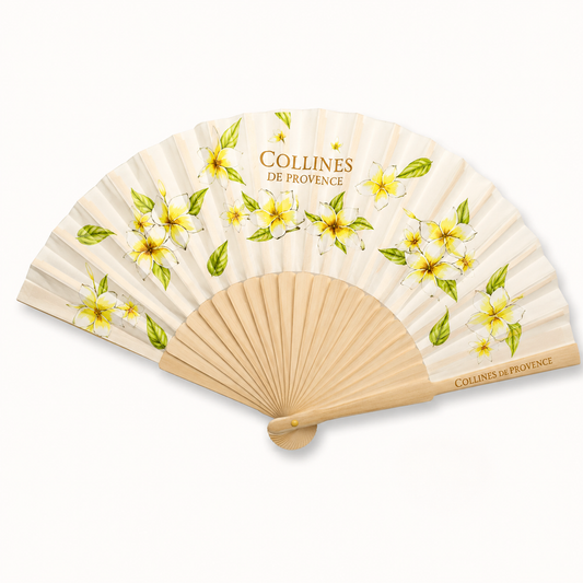 Coffret eau fraiche éventail - Tiaré