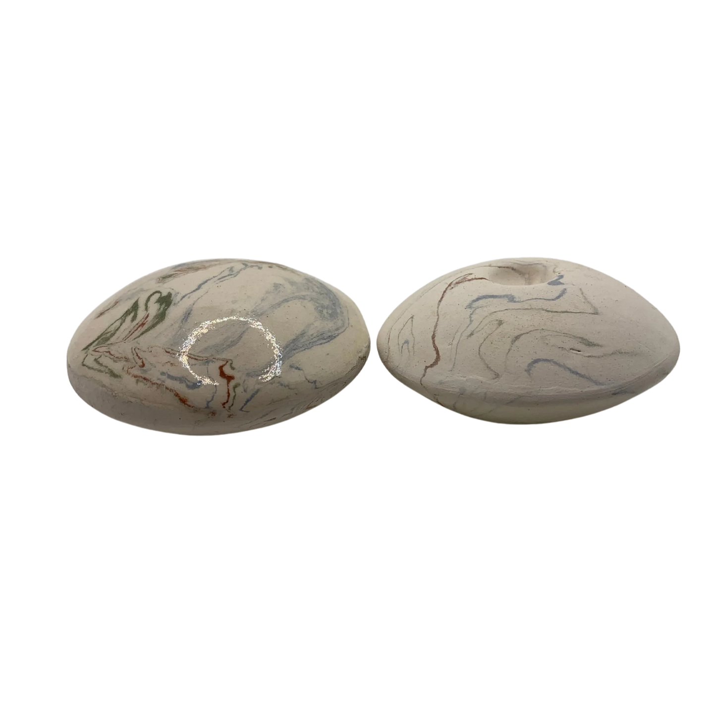 Galet d'Argile à parfumer émaillé - Grand Modèle