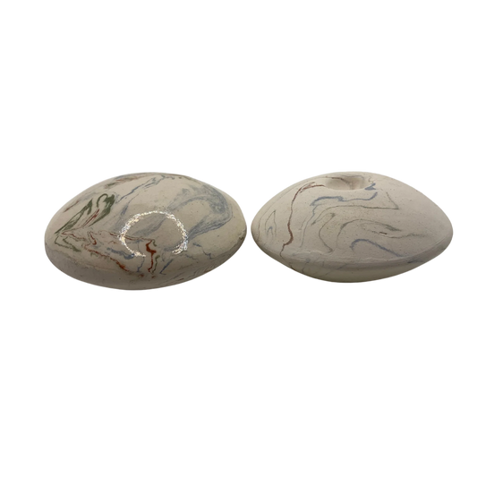 Galet d'Argile à parfumer émaillé - Grand Modèle