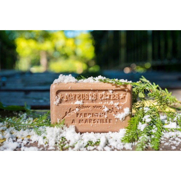 SAVON 125G - JOYEUSES FETES ARGENT OU OR