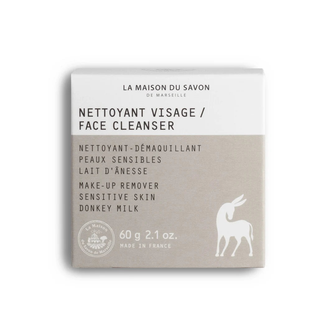 Nettoyant-Démaquillant Douceur 60g au Lait d'Ânesse