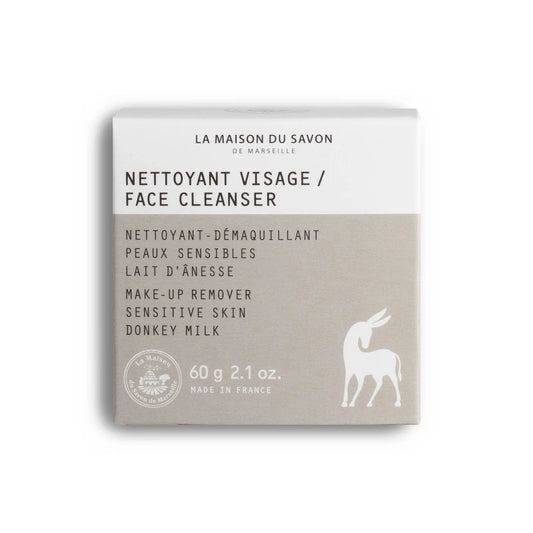 Nettoyant-Démaquillant Douceur 60g au Lait d'Ânesse