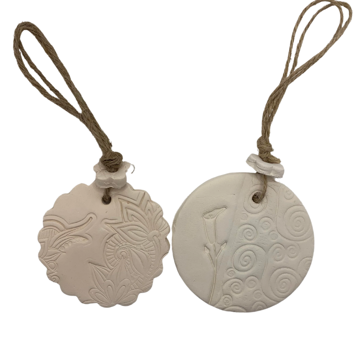 Grand pendentif à parfumer - ROND