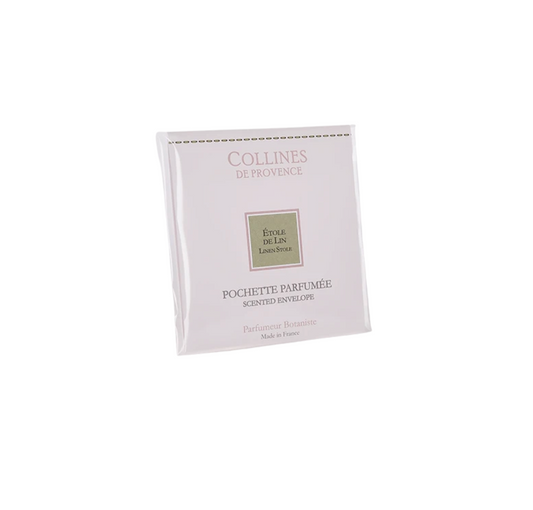 Pochette parfumée - Etoile de lin