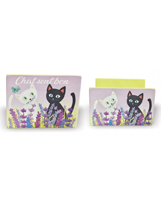Porte éponge Chat Sent Bon