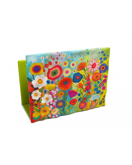 Porte éponge Fleurs Bohême