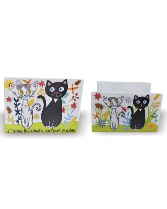 Porte éponge J’aime les Chats
