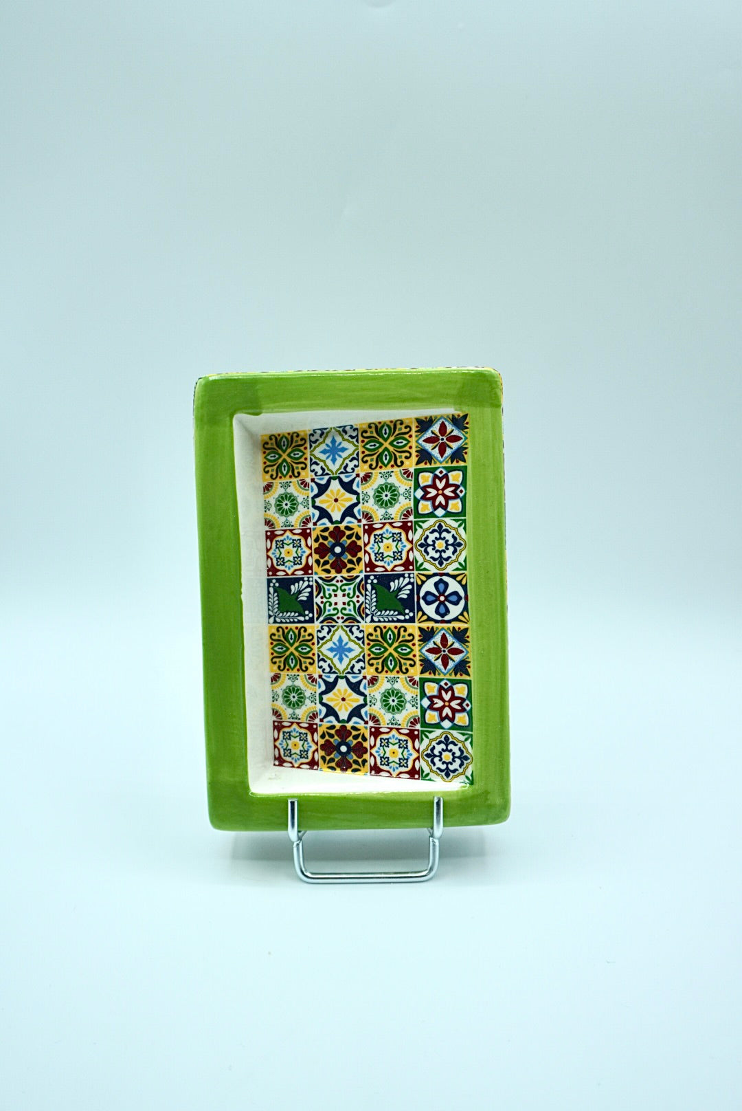 Porte savon mosaïque incliné - Vert