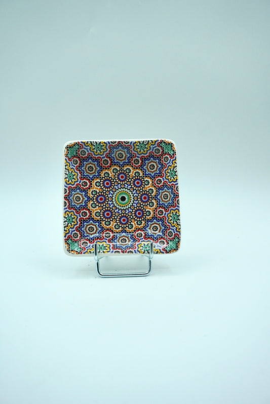 Porte savon carré - mandala
