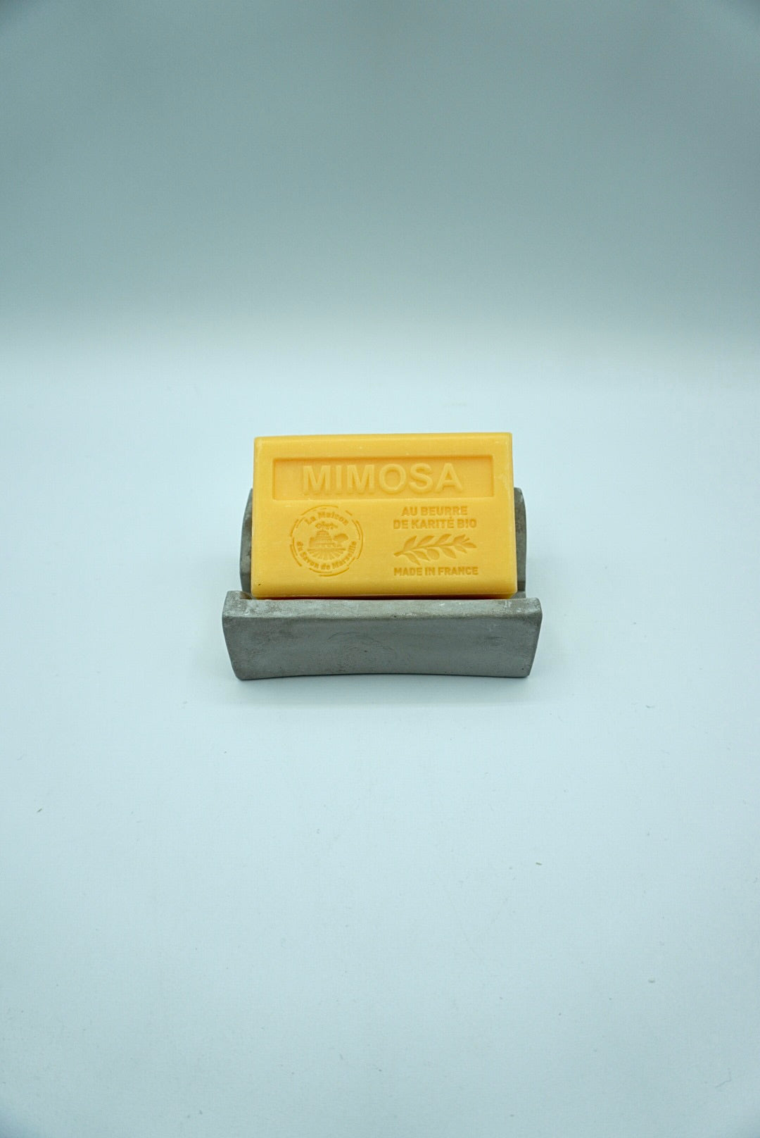 Porte savon présentoir en ciment